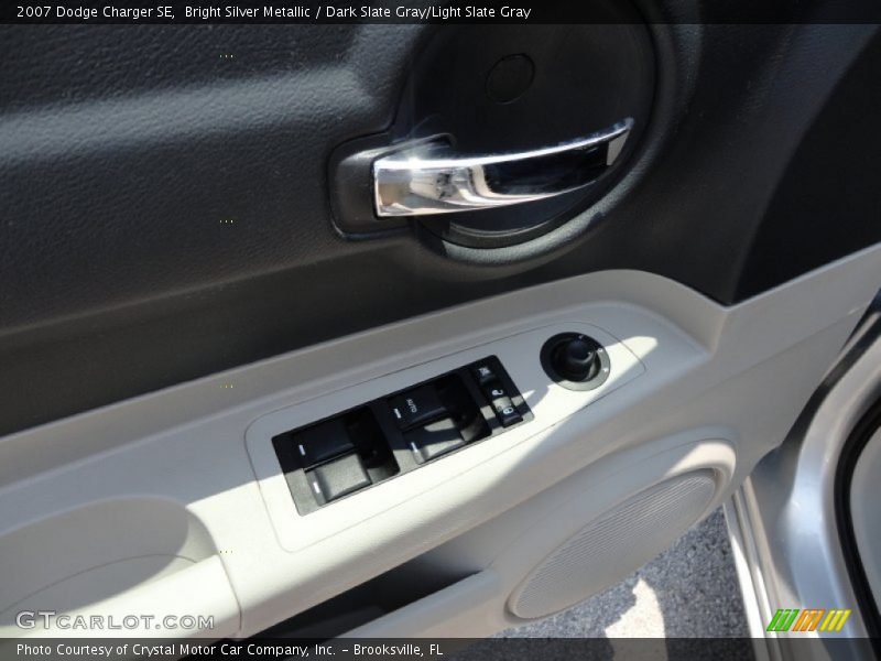 Bright Silver Metallic / Dark Slate Gray/Light Slate Gray 2007 Dodge Charger SE