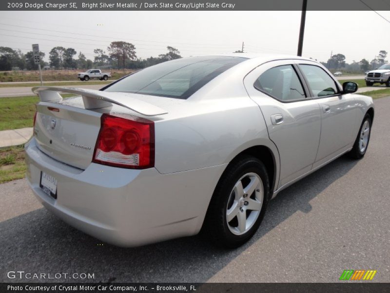 Bright Silver Metallic / Dark Slate Gray/Light Slate Gray 2009 Dodge Charger SE