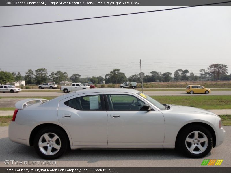 Bright Silver Metallic / Dark Slate Gray/Light Slate Gray 2009 Dodge Charger SE