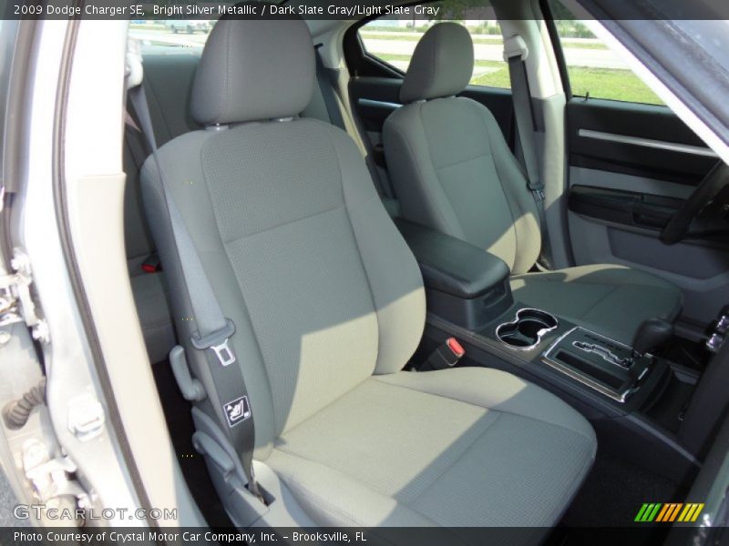 Bright Silver Metallic / Dark Slate Gray/Light Slate Gray 2009 Dodge Charger SE