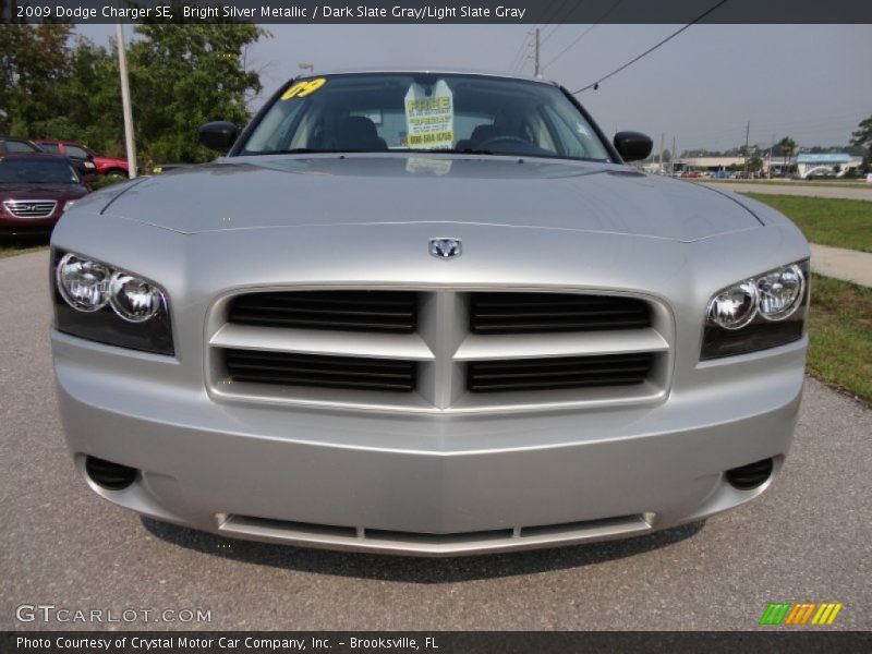 Bright Silver Metallic / Dark Slate Gray/Light Slate Gray 2009 Dodge Charger SE