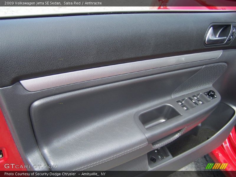 Salsa Red / Anthracite 2009 Volkswagen Jetta SE Sedan