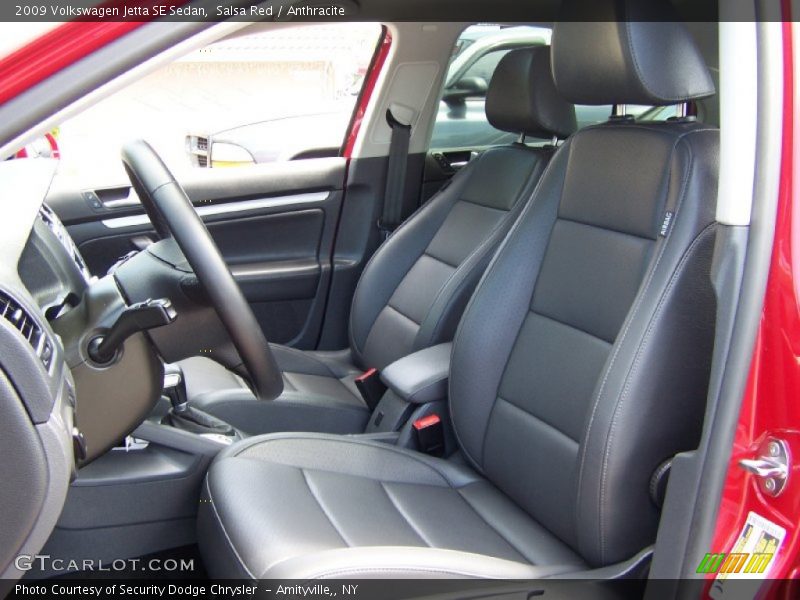 Salsa Red / Anthracite 2009 Volkswagen Jetta SE Sedan