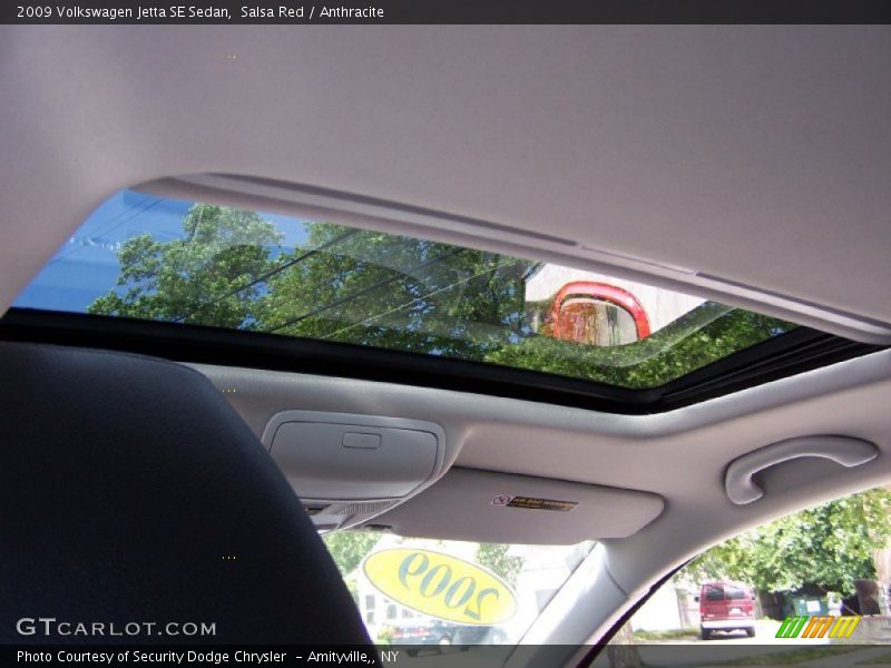 Salsa Red / Anthracite 2009 Volkswagen Jetta SE Sedan