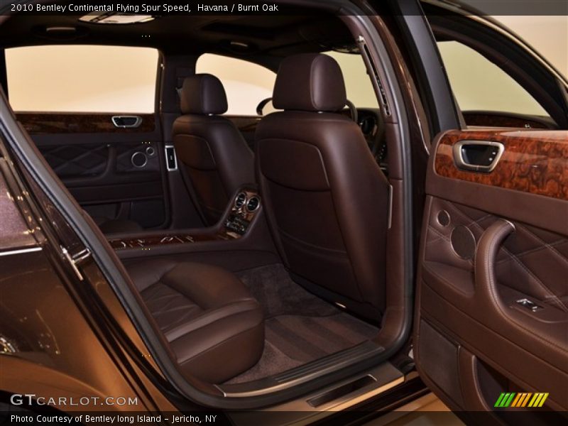  2010 Continental Flying Spur Speed Burnt Oak Interior