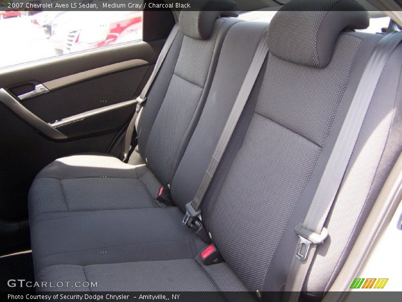 Medium Gray / Charcoal Black 2007 Chevrolet Aveo LS Sedan