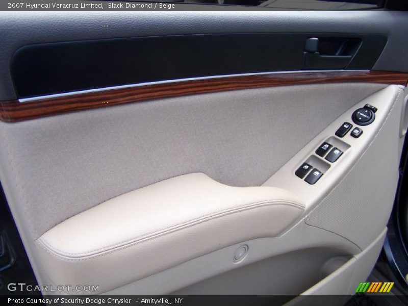 Black Diamond / Beige 2007 Hyundai Veracruz Limited