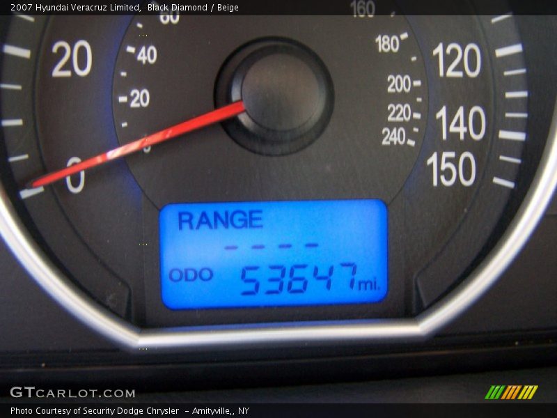 Black Diamond / Beige 2007 Hyundai Veracruz Limited