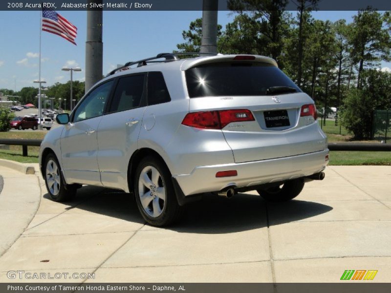 Alabaster Silver Metallic / Ebony 2008 Acura RDX
