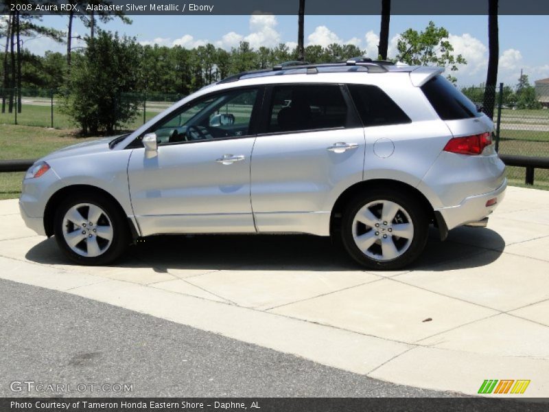 Alabaster Silver Metallic / Ebony 2008 Acura RDX