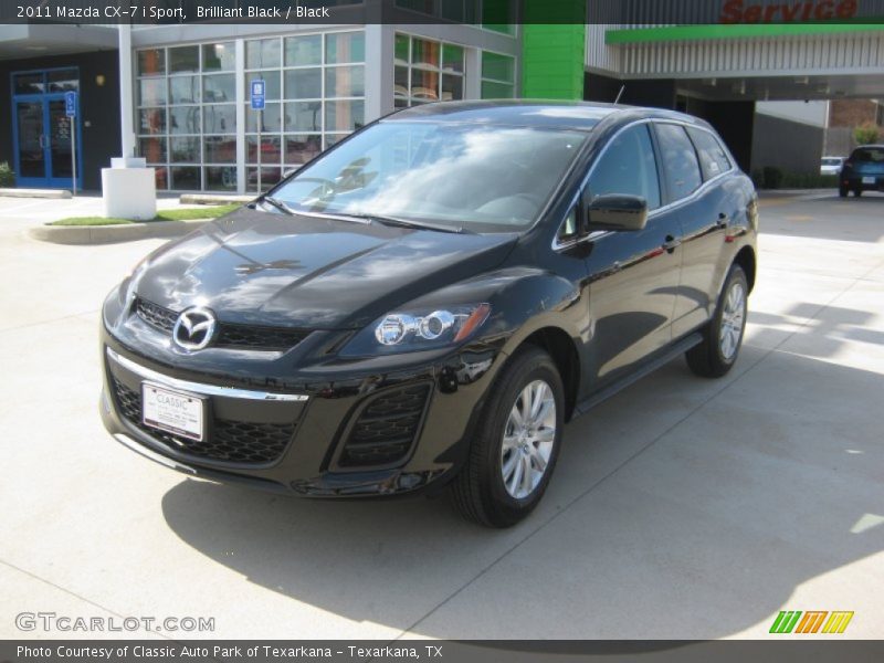 Brilliant Black / Black 2011 Mazda CX-7 i Sport