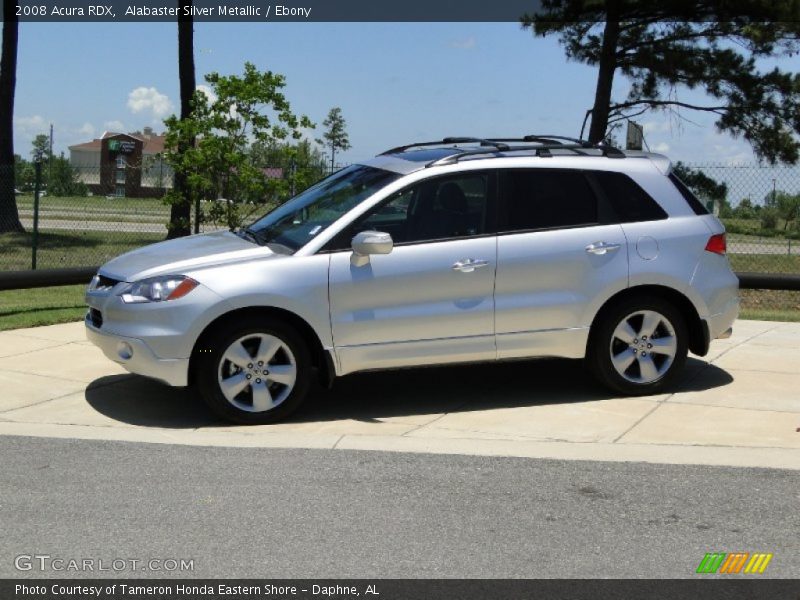 Alabaster Silver Metallic / Ebony 2008 Acura RDX