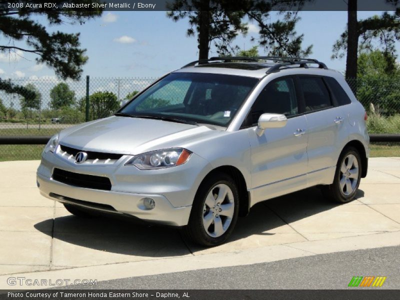 Alabaster Silver Metallic / Ebony 2008 Acura RDX