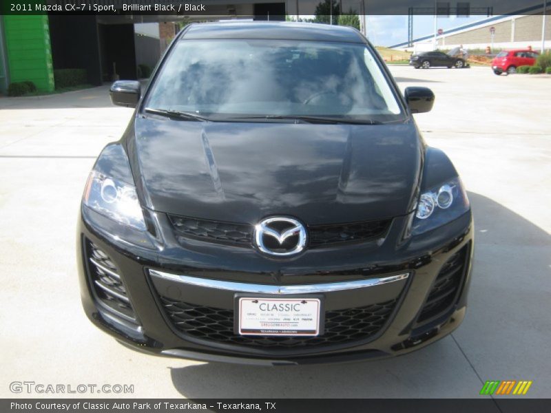 Brilliant Black / Black 2011 Mazda CX-7 i Sport