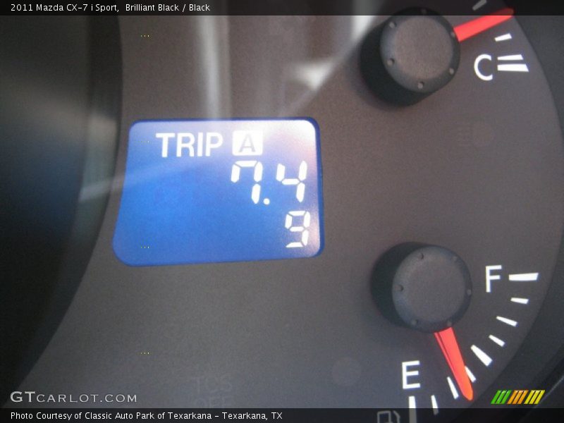 Brilliant Black / Black 2011 Mazda CX-7 i Sport