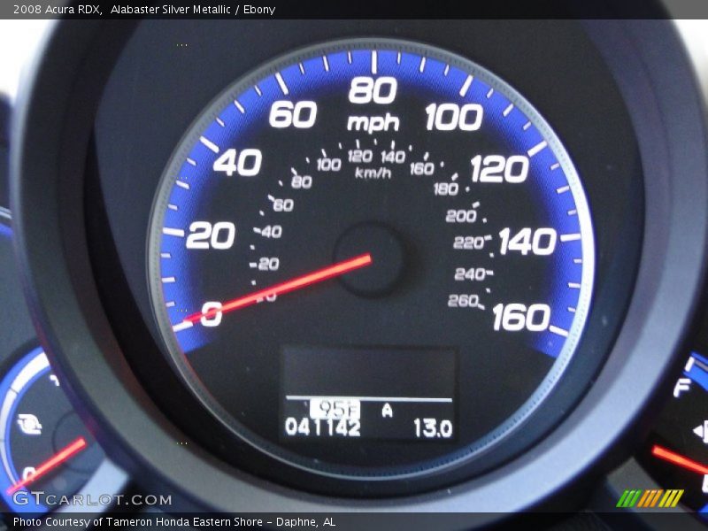 Alabaster Silver Metallic / Ebony 2008 Acura RDX