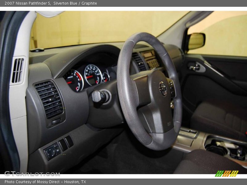 Silverton Blue / Graphite 2007 Nissan Pathfinder S