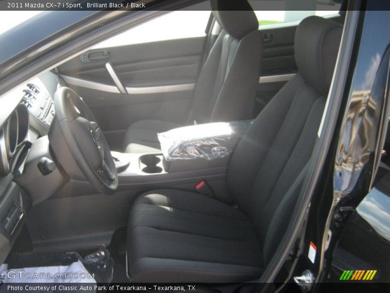 Brilliant Black / Black 2011 Mazda CX-7 i Sport