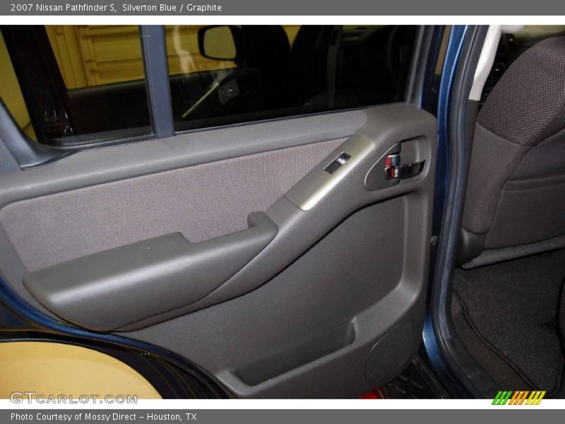 Silverton Blue / Graphite 2007 Nissan Pathfinder S