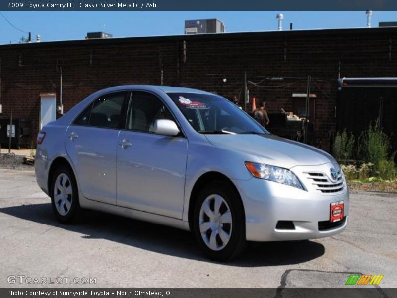 Classic Silver Metallic / Ash 2009 Toyota Camry LE
