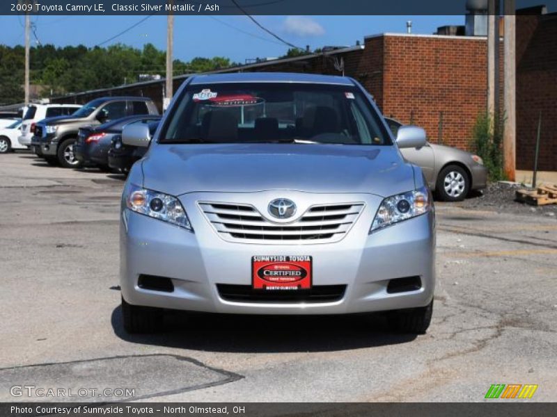 Classic Silver Metallic / Ash 2009 Toyota Camry LE