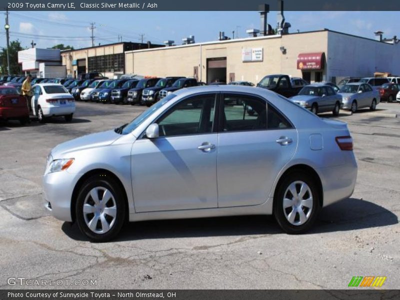 Classic Silver Metallic / Ash 2009 Toyota Camry LE