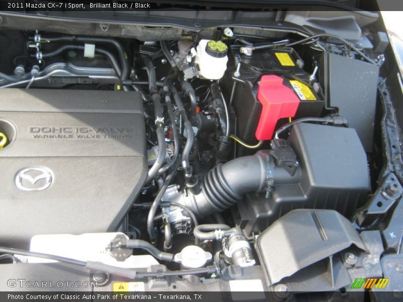 Brilliant Black / Black 2011 Mazda CX-7 i Sport