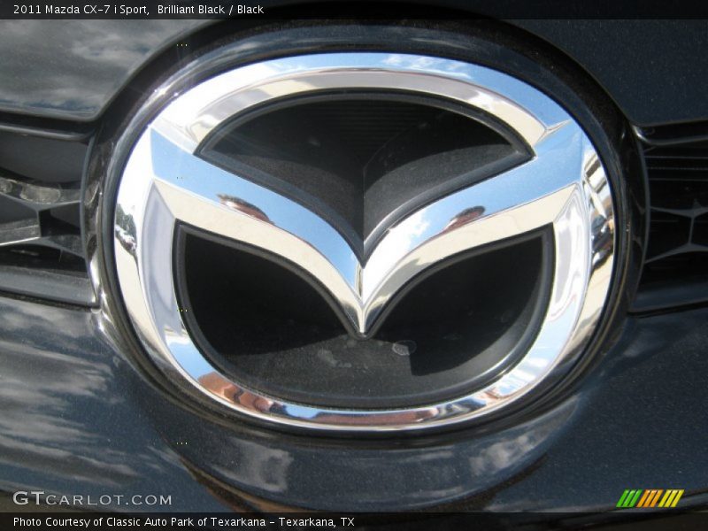 Brilliant Black / Black 2011 Mazda CX-7 i Sport