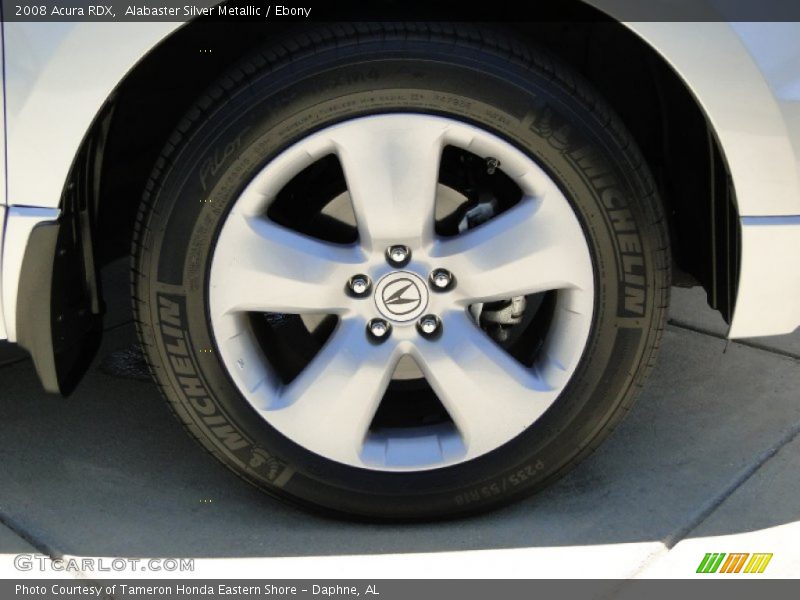 Alabaster Silver Metallic / Ebony 2008 Acura RDX