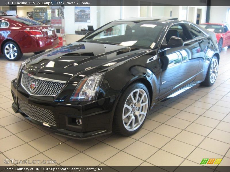 Front 3/4 View of 2011 CTS -V Coupe