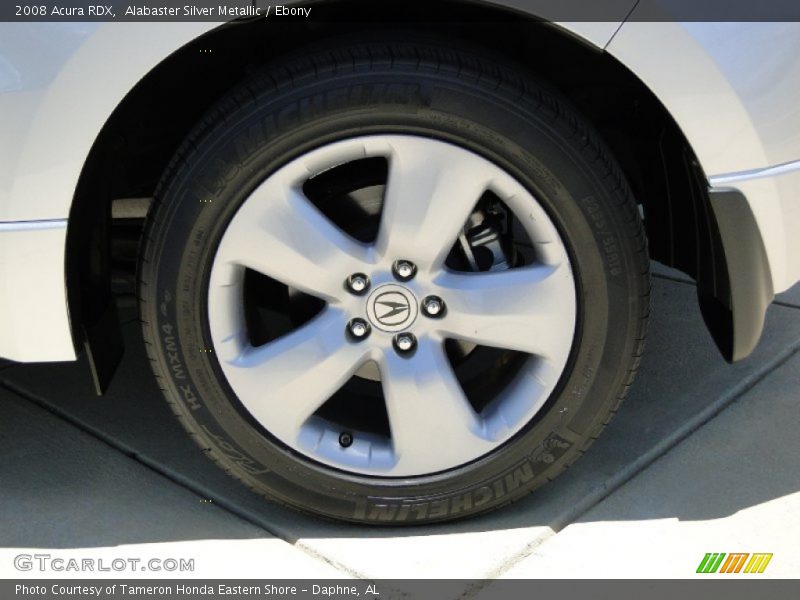 Alabaster Silver Metallic / Ebony 2008 Acura RDX