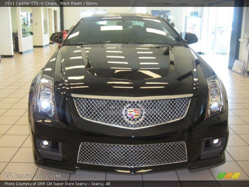 Black Raven / Ebony 2011 Cadillac CTS -V Coupe