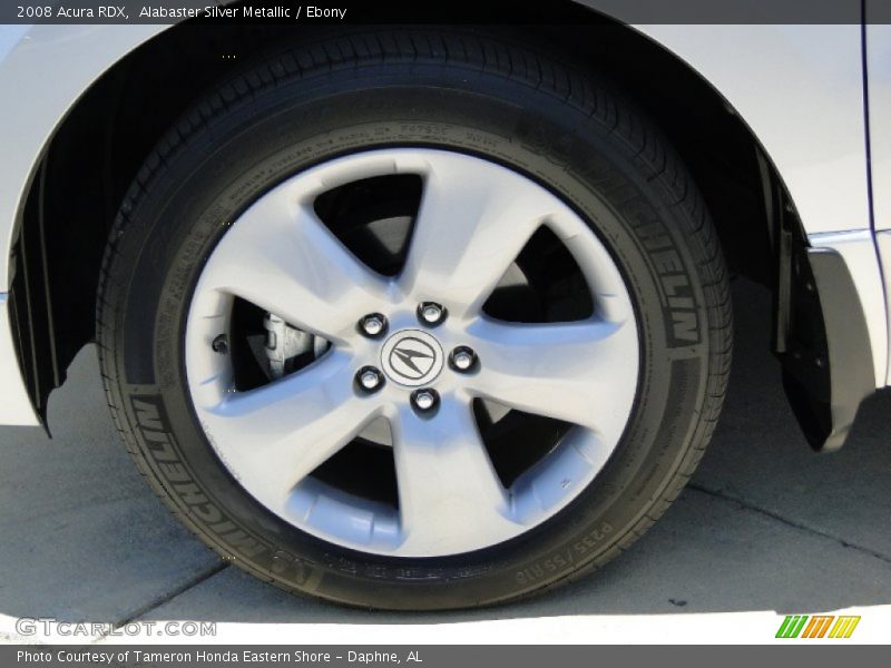 Alabaster Silver Metallic / Ebony 2008 Acura RDX