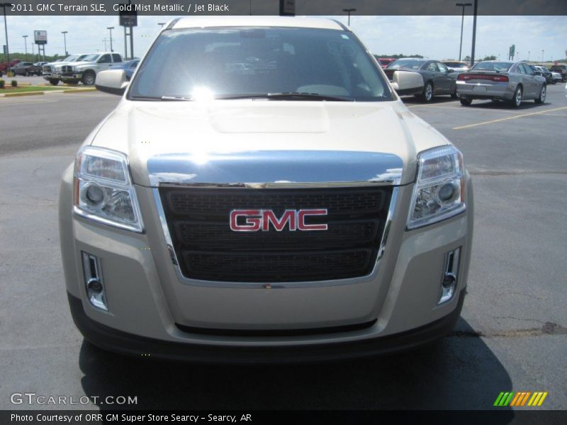 Gold Mist Metallic / Jet Black 2011 GMC Terrain SLE