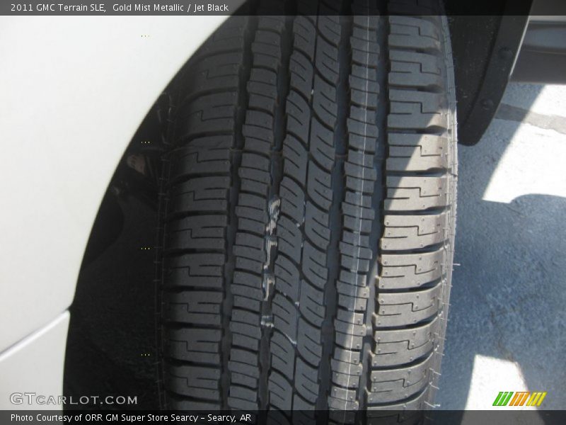 Gold Mist Metallic / Jet Black 2011 GMC Terrain SLE