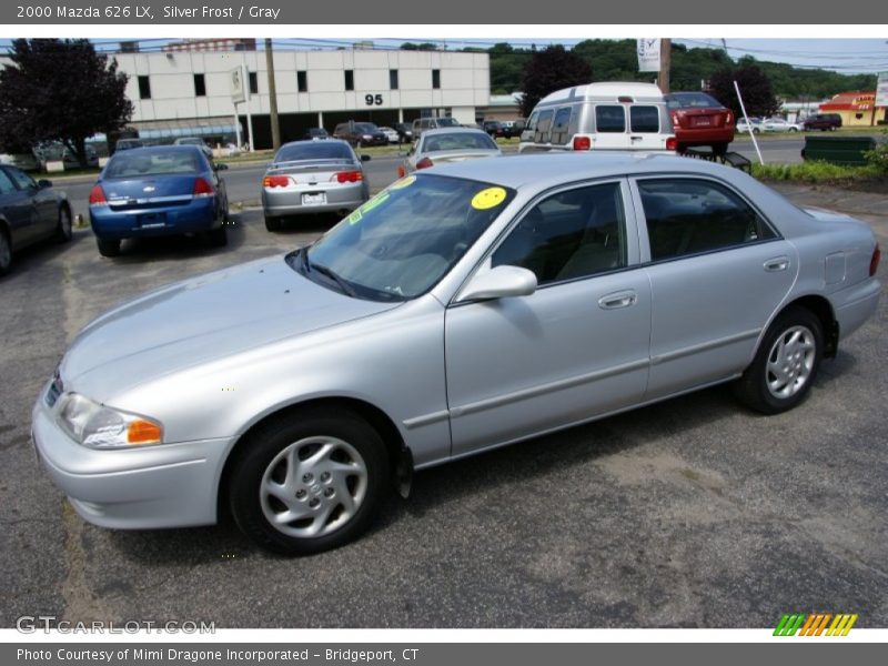 Silver Frost / Gray 2000 Mazda 626 LX