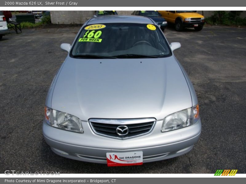 Silver Frost / Gray 2000 Mazda 626 LX