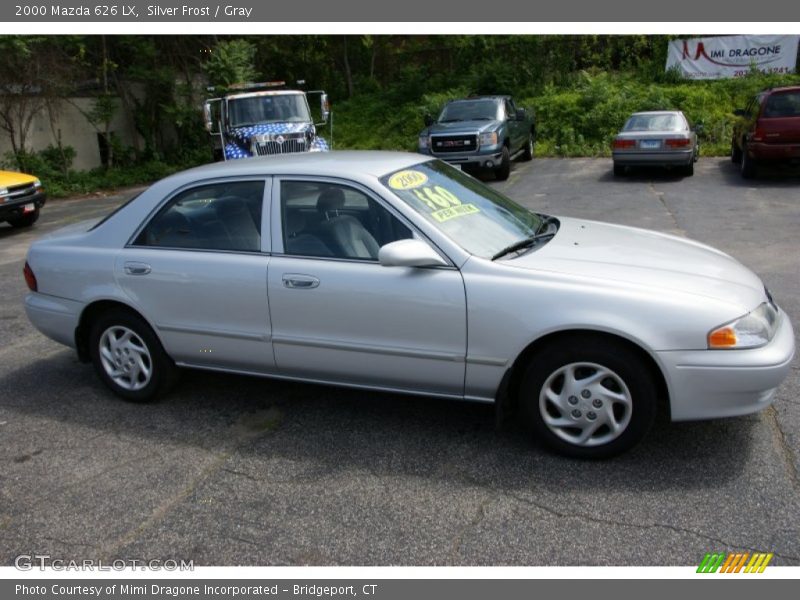 Silver Frost / Gray 2000 Mazda 626 LX