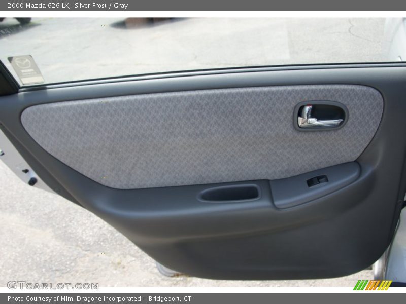 Silver Frost / Gray 2000 Mazda 626 LX