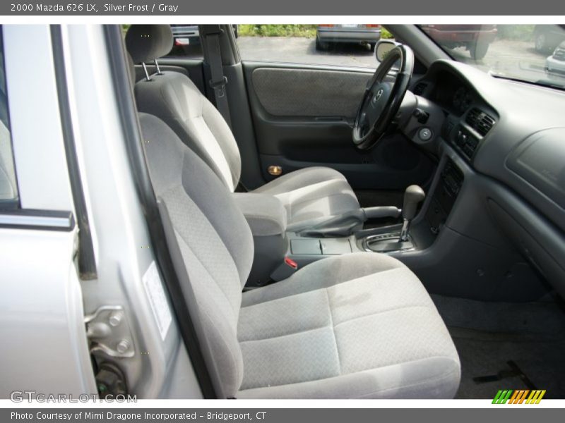 Silver Frost / Gray 2000 Mazda 626 LX