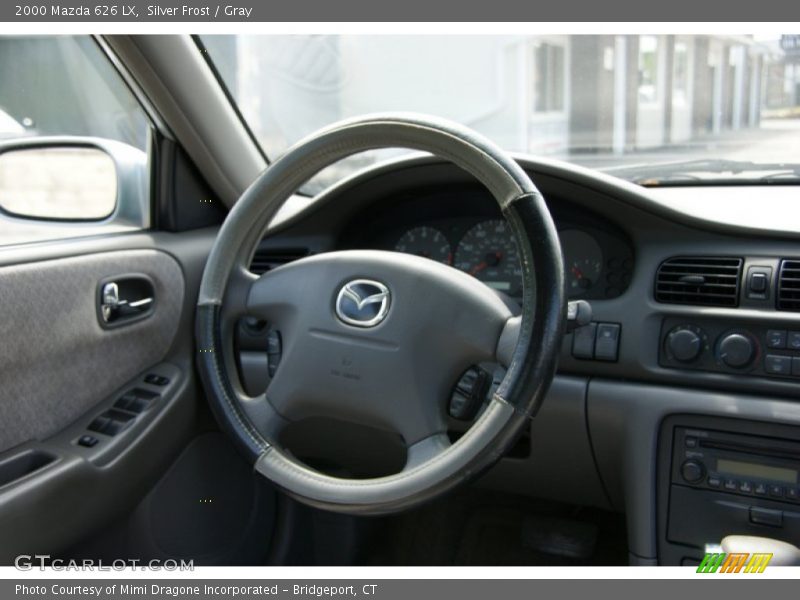 Silver Frost / Gray 2000 Mazda 626 LX