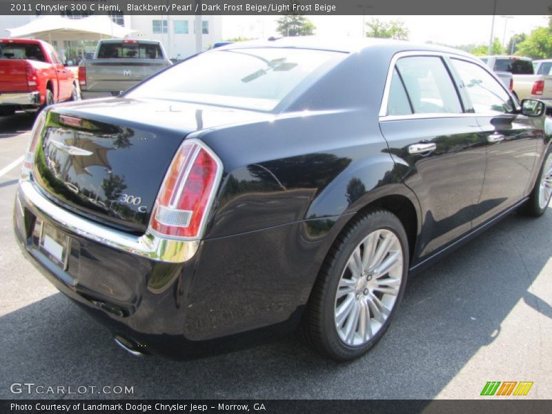 Blackberry Pearl / Dark Frost Beige/Light Frost Beige 2011 Chrysler 300 C Hemi