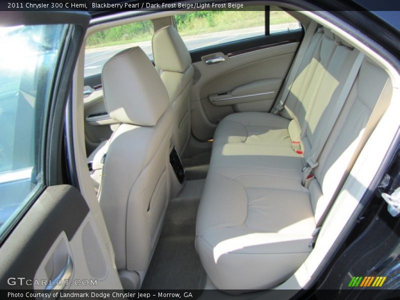Blackberry Pearl / Dark Frost Beige/Light Frost Beige 2011 Chrysler 300 C Hemi