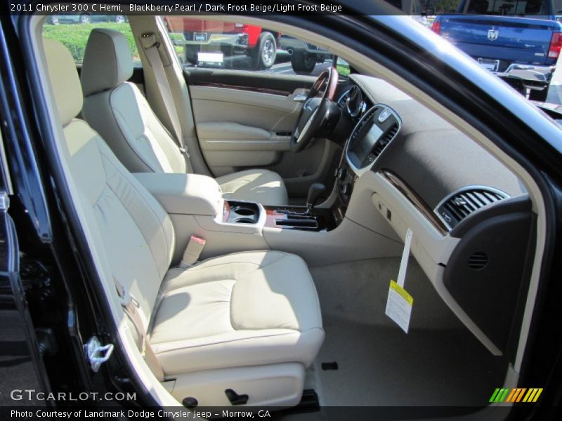 Blackberry Pearl / Dark Frost Beige/Light Frost Beige 2011 Chrysler 300 C Hemi