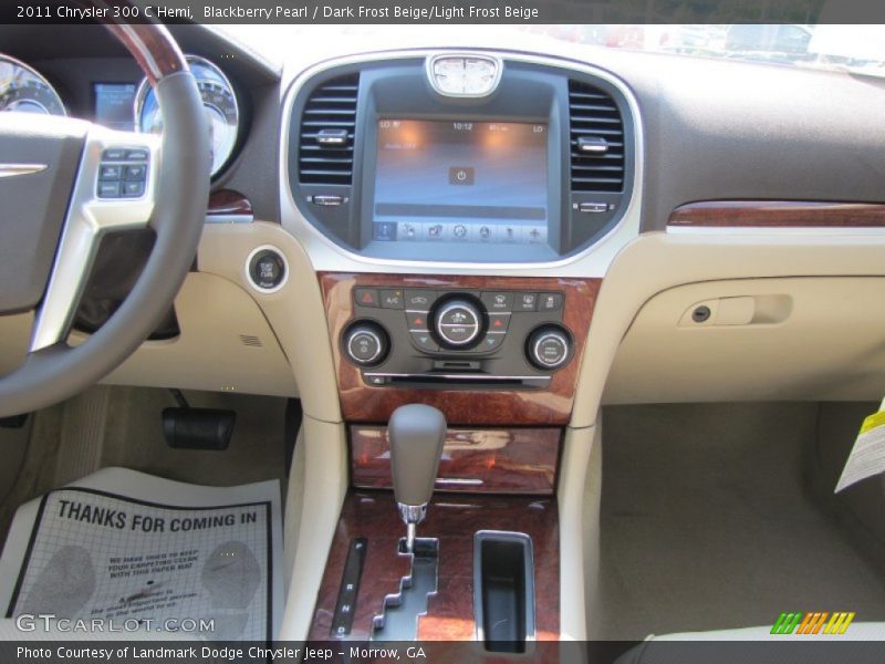 Blackberry Pearl / Dark Frost Beige/Light Frost Beige 2011 Chrysler 300 C Hemi