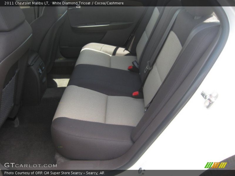 White Diamond Tricoat / Cocoa/Cashmere 2011 Chevrolet Malibu LT