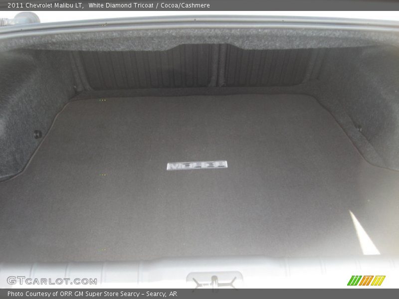 White Diamond Tricoat / Cocoa/Cashmere 2011 Chevrolet Malibu LT