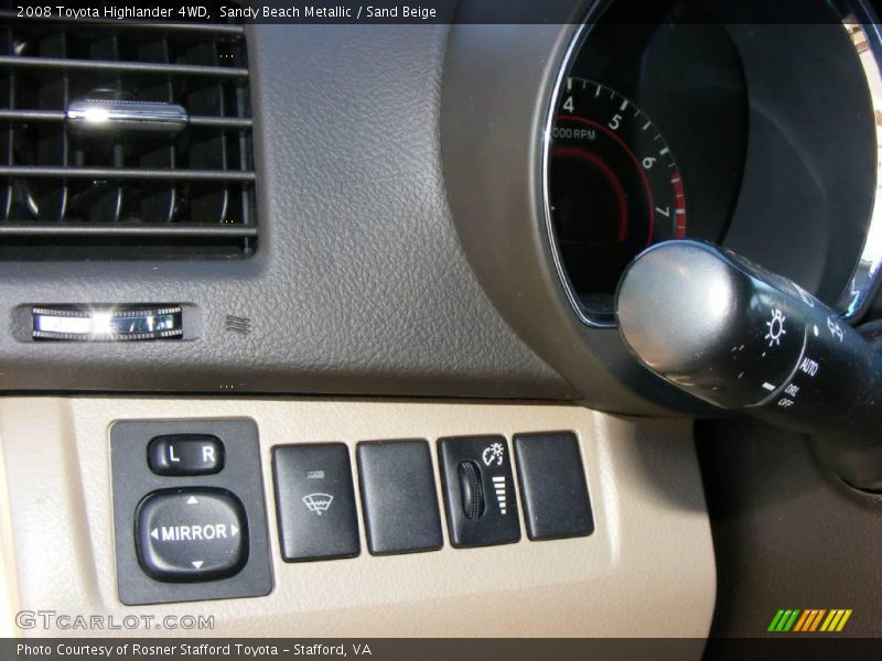 Sandy Beach Metallic / Sand Beige 2008 Toyota Highlander 4WD