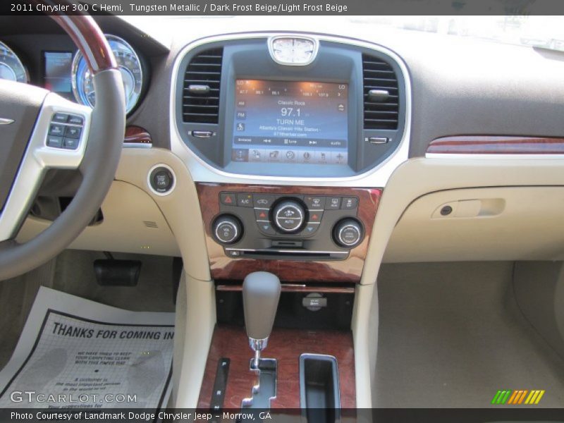 Dashboard of 2011 300 C Hemi