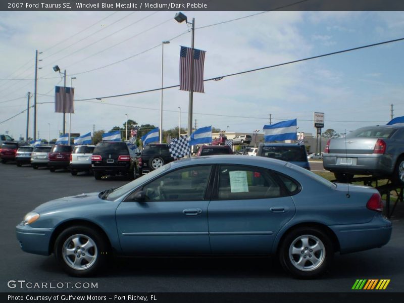 Windveil Blue Metallic / Medium/Dark Pebble 2007 Ford Taurus SE